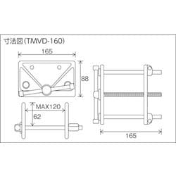 ヨドバシ.com - トラスコ中山 TRUSCO TMVD-160 [TRUSCO 木工用バイス