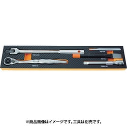 TPT55SF2 [EVAフォーム 黒×オレンジ 3段式工具箱用]