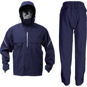 TRW360-55-L [ベンチレーション(通気口)付レインスーツ ネイビー L]