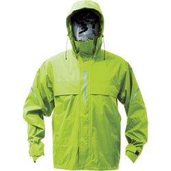 ベンチレーション(通気口)付レインスーツ ライム M TRW360-84-M