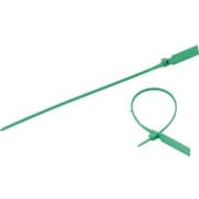 TSCTH240-GN [セキュリティータイ長さ238mm 表示可能タイプ 緑 100本入]