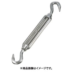 TRUSCO ステン枠式ターンバックル両端フック規格M-20 TTB-19H