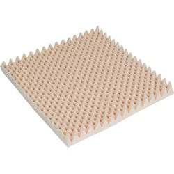 波状加工ウレタンスポンジシート 低反発 40厚 500X500mm TWEGR-4050