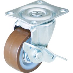 キャスター TYGシリーズ 自在SP付 ウレタン車 65mm TYGUB-65