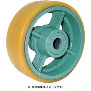UHB100X50 [鋳物重荷重用ウレタン車輪ベアリング入 UHB100X50]