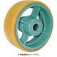 鋳物重荷重用ウレタン車輪ベアリング入 UHB200X65 UHB200X65