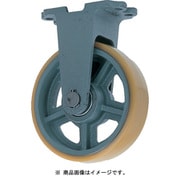 UHB-K200X65 [鋳物重荷重用ウレタン車輪固定車付き UHBーk200X65]
