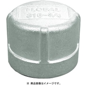 VC-S14-01 [ねじ込み管継手 キャップ（ステンレス14A） 04116101 呼び径（A）6/呼び径（B）1/8]
