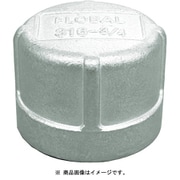 VC-S14-03 [ねじ込み管継手 キャップ（ステンレス14A） 04116103 呼び径（A）10 呼び径（B）3/8]