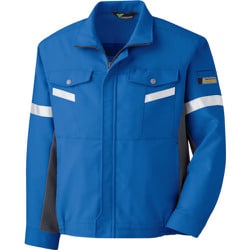 VE543UE-4L [ミドリ安全 ベルデクセル 帯電防止 反射材仕様ブルゾン VE543上 4L]