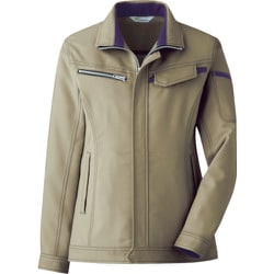 VEL524UE-13 [ミドリ安全 ベルデクセル 交織ストレッチ 女子ジャンパー VEL524上 13]