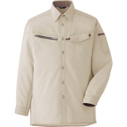 VES2530UE-5L [ミドリ安全 ベルデクセル 男女ペア 交織ストレッチシャツ VES2530上 5L]