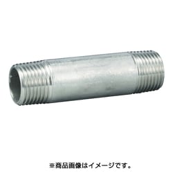 VLN-316-01100 [ねじ込み管継手 両長ニップル（SUS316TP） 04114902 呼び径（A）6 呼び径（B）1/8]
