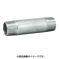 VLN-316-02050 [ねじ込み管継手 両長ニップル（SUS316TP） 04114903 呼び径（A）8 呼び径（B）1/4]
