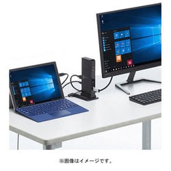 【値下げ】サンワサプライ　ドッキングステーション　USB-CVDK4 USB-CVDK4【タブレットスタンド付き4K対応ドッキング