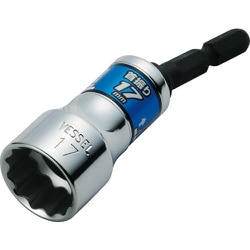 WSA2017 [剛鍛首振りショートソケット WSA2017 対辺17×75mm]