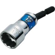 WSA2017 [剛鍛首振りショートソケット WSA2017 対辺17×75mm]