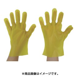 YEK-L [エンボス手袋五本絞り エコノミー化粧箱 L イエロー]