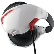 PSVR用 マイク付きバックバンドヘッドホン ホワイト×レッド