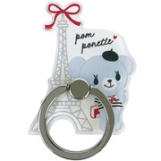 md-74123 [スマホリング pom ponette エッフェル塔ダイカット]