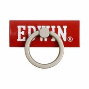 md-73988 [スマホリング EDWIN メタルロゴリング RED]