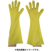 YL45M [エンボス手袋ロング五本絞り イエロー M]