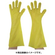 YL45S [エンボス手袋ロング五本絞り イエロー S]