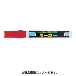 YM-8 [工業用マーカー 油性マーカー 細字 赤]