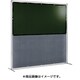 YS-22SF-DG-BW [遮光火花兼用衝立（ダークグリーン×A種シート）2×2 単体型固定足]
