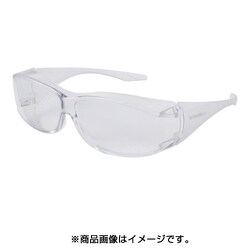 YX-520 [二眼型保護めがね （フィットタイプ） レンズ色/テンプルカラー：クリア]