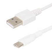 Type-C 充電/データ通信ケーブル 1.2m ホワイト OWL-CBKCA2SR12-WH