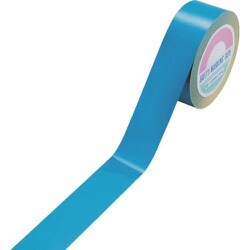 緑十字 ガードテープ（ラインテープ） 青 50mm幅×20M 再剥離タイプ 149045