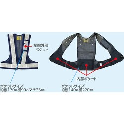 ヨドバシ.com - 日本緑十字社 238082 [緑十字 多機能安全ベスト 