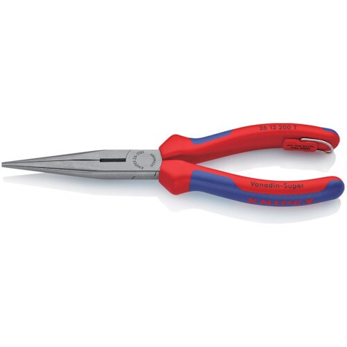 KNIPEX クニペックス2612-200TBK [ロングラジオペンチ 落下防止 200mm]