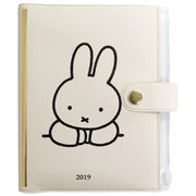 MF482A [miffy 家計簿付き手帳 A6 ホワイト]