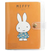 MF482C [miffy 家計簿付き手帳 A6 フラワードレスオレンジ]