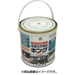 4402-0.7 [建物用塗料 水性 つやありキング 白 0.7L]