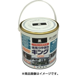 4404-0.7 [建物用塗料 水性 つやありキング 黒 0.7L]