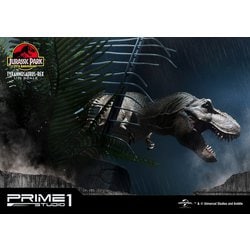 ヨドバシ.com - プライム1スタジオ レガシーミュージアムコレクション LMCJP-01 ジュラシック・パーク T-REX ティラノサウルス・ レックス [1/15スケール 塗装済完成品フィギュア 全高約425mm] 通販【全品無料配達】