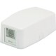 JOQ1H6A00 [CAT6Aスプリングシャッター付きローゼットキット 1個口 白]