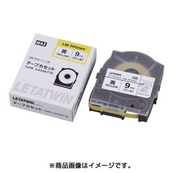LM-TP509Y [チューブマーカー レタツイン 専用テープカセット]