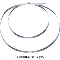 MLT4DH-L [MTLタイプ 自動ロック式ステンレススチールバンド ダブルロックタイ SUS304 幅7.9mm 長さ711mm]