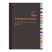 ダイアリー 2019 2018年10月始まり A6ノート マンスリー ファイン T191-A6-213