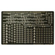 FSM710233 WW.II 日本海軍 艦船ディテール アップグレード セット No.2（雑具箱、救命浮標ラック、吊り足場など） [1/700 ディティールアップパーツ]
