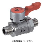 ボールバルブ エースボール-21 外×外ネジ型 PT3/8 US-1033