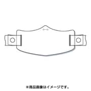 WE-101H [e帽章 白無地 ヘルメット用樹脂バンド付]