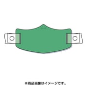 WE-103H [e帽章 緑無地 ヘルメット用樹脂バンド付]