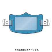 WE-125H [e帽章 透明ポケット付き 青 ヘルメット用樹脂バンド付]
