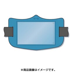 WE-125L [e腕章 透明ポケット付き 青 ロングゴムバンド付]