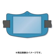 WE-125L [e腕章 透明ポケット付き 青 ロングゴムバンド付]